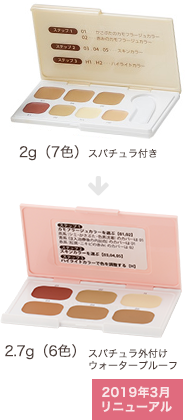DT カモフラージュコンシーラ 2g(7色)