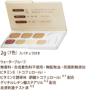 DT カモフラージュコンシーラーN 2g(7色)