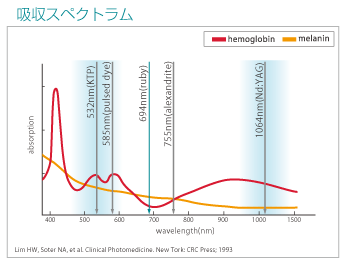 吸収スペクトラム